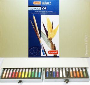 kredki akwarelowe Bruynzeel Aquarel 24  pedzelek opakowanie2